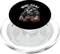 Muay Thai Gorilla Strength Power Fighter PopSockets PopGrip for MagSafe