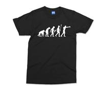 Muay Thai Graphic T-Shirt - Black - S - Martial Arts Funny T-Shirt - Kickboxing Gifts - Fighter Boxing T-Shirt - MMA Martial Arts Gift - Thai Boxing Evolution Cotton Graphic Tee