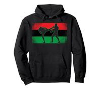 Muay thai kick boxing martial arts - MMA pan africa vintage Pullover Hoodie