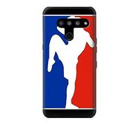 Muay Thai Kickboxing MMA Martial Art White Case Cover For LG V50, LG V50 ThinQ 5G