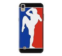 Muay Thai Kickboxing MMA Martial Art White Case Cover For LG X power