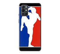 Muay Thai Kickboxing MMA Martial Art White Case Cover For OnePlus 9R