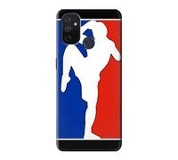 Muay Thai Kickboxing MMA Martial Art White Case Cover For OnePlus Nord N100