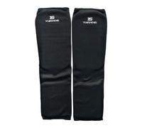 Muay Thai Kickboxing Shin Guards Shin Protection for Sanda Kickboxing Karate Black M