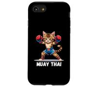 Muay Thai Kitten Cat Lover Martial Artist Thai Boxing Case for iPhone SE (2020) / 7 / 8