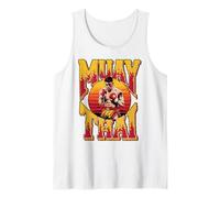 Muay Thai Martial Arts Kickboxing Fighter Trainers Tank Top