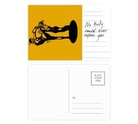 Muay Thai Martial Arts Thai Fitness Postcard Card Important Person Anniversary