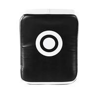 Muay Thai Pads, Kick Boxing Taekwondo Muay Thai Strike Curved Arm Pad for Punching Blocking Kicking Punch Hitting (Black and white)
