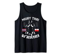 Muay Thai Poland Polish Flag Martial Arts Thai Boxing Coach Tank Top
