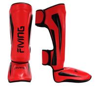 Muay Thai Shin Guards, Kickboxing Leg Guard with Instep Protection, MMA Training Equipment for Sparring, BJJ, Karate, Boxing, Taekwondo
