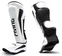 Muay Thai Shin Guards, Kickboxing Leg Guard with Instep Protection, MMA Training Equipment for Sparring, BJJ, Karate, Boxing, Taekwondo