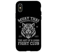 Muay Thai Street Fight Club MMA Tiger Case for iPhone X/XS