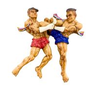 Muay Thai Thailand Travel Souvenir 3D Fridge Magnet City Attractions Refrigerator Decorative Magnet Three Dimensional Home Kitchen Decoration