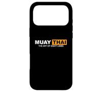 Muay Thai The Art of Eight Limbs Kickboxing And MMA Fighter Case for iPhone 17 Pro Max