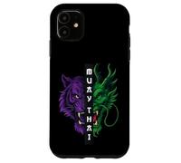 Muay Thai Tiger Dragon Case for iPhone 11