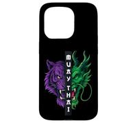 Muay Thai Tiger Dragon Case for iPhone 15 Pro