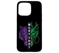 Muay Thai Tiger Dragon Case for iPhone 15 Pro Max