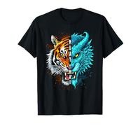 Muay Thai Tiger Dragon Fusion Art T-Shirt