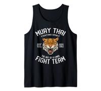 Muay Thai Tiger Fight Team - Nak Muay, Kickboxing Gift Tank Top