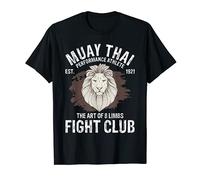 Muay Thai Tiger Fightclub Thaiboxer The Art Of 8 Limbs T-Shirt