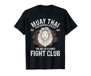Muay Thai Tiger Fightclub Thaiboxer The Art Of 8 Limbs T-Shirt