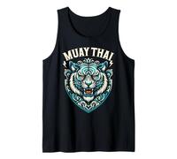 Muay Thai Tiger Street Fight Thai Boxing Kickboxing Boxer Tank Top