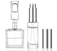 MUB 10ml Perfume Atomiser Refillable Perfume Travel Bottle Glass Unique Top-Filling Leak-Proof Spray Bottle for Women Men Perfume Cologne Mini Travel Size Empty Pocket Portable