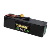 MUBOYI 48V 12000mAh Lithium Battery Pack With BMS Protection Board For Electric Scooter Replacement(XT30+JST)