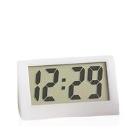 Mubuni Small Digital Travel Clock,Led Digital Electronic Clock,Portable Travel And Desk Clo/ck,Di/gital Cloc/k For Bedside Tr/avel,Le/d Tra/vel Clo/ck With Big Dig/it Display Bedroom(White)