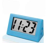 Mubuni Small Digital Travel Clock,Led Digital Electronic Clock,Portable Travel And Desk Cloc/k,Digi/tal Clo/ck For Bedside Trav/el,Le/d Tr/avel Cloc/k With Big Di/git Display Bedroom(Blue)