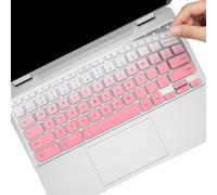 MUBUY-GOL Keyboard Cover for 2024 New Acer Chromebook 314 514 CB314-4HT CB514-3H/3HT, Chromebook Plus Enterprise 514 CBE574-1/CBE574-1T, Chromebook 515 CB515-2H/CB515-2HT CBE595-1/CBE595-1T-Ombrepink