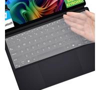 MUBUY Silicone Keyboard Skin Cover for 2024 ASUS ProArt PZ13 (HT5306) 13 inch Laptop Ultra Thin Protective Keyboard Skin US Layout -Clear