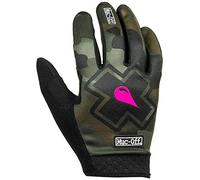 Muc-Off 20097 Camo MTB Gloves, Small - Premium, Handmade Slip-On Gloves For Bike Riding - Breathable, Touch-Screen Compatible Material