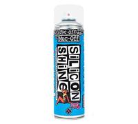 Muc-Off Silicon Shine - Suspension Friction Reducer and Ultimate Bike Polish - Reduces Grime Build-Up, Leaves a Sparkling Finish - 500ml