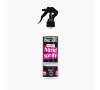 Muc-Off Antibacterial Sanitising Hand Spray, 250 Millilitres - WHO Recommended Formula With 80% Alcohol Content - Kills 99.999% Of Germs