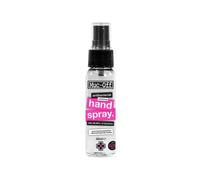 Muc-Off Antibacterial Hand Sanitiser, 32ml - 80% Alcohol Antibacterial Hand Wash - Effective Hand Sanitiser Spray for Home, Office and Travel