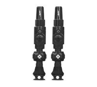 Muc Off Big Bore Lite Tubeless Valves Silver 30 mm 30 mm Black