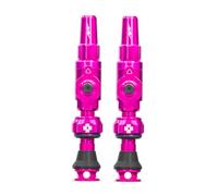 Muc-Off Big Bore Lite Tubeless Valves, Pink, 30mm