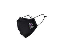 Muc-Off Black Face Mask, Large - Reusable Face Mask with Filter, Washable Face Covering - Adjustable Cotton Mask for Men and Women