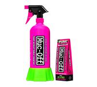 MUC OFF detergente punk powder bike cleaner 4 pezzi + bottiglia in alluminio