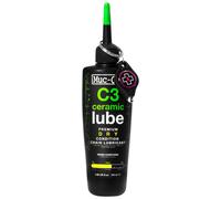 Muc-Off C3 Dry Ceramic Bike Chain Lube + UV Light - 120mL Drip