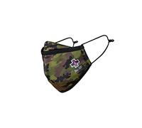 Muc-Off Camo Face Mask, Small - Reusable Face Mask with Filter, Washable Face Covering - Adjustable Cotton Mask for Men and Women