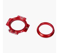 Muc-Off Crank Preload Ring, Red | Precision CNC Machined 7075 Aluminium, Adjustable Bottom Bracket Preload Tensioner