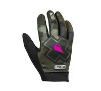 Muc-Off Camo MTB Gloves, Extra Small - Premium, Handmade Slip-On Gloves For Bike Riding - Breathable, Touch-Screen Compatible Material