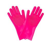 Muc Off Deep Scrubber Gloves - Silicone Cleaning Gloves with Flexible Bristles for Bike, Motorcycle, and Car - BPA-Free, Heat Resistant, Dishwasher Safe - L