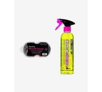 Muc-Off Drivetrain Cleaner 500 ml + Muc-Off Microcell Sponge Sponge
