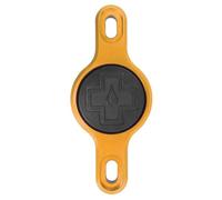 Muc Off Secure Bicycle AirTag Holder, Gold - Air Tag Holder for Bike with Security Screws - Anti-Theft Protection AirTag Bike Mount Compatible with Apple AirTag