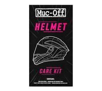 Muc Off Helmet Care Kit - Anti-Fog, Foam Fresh, Visor & Goggle Cleaner, Microfibre Cloth - Complete Motorcycle Helmet Cleaning and Maintenance Bundle