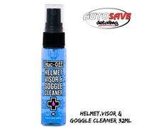 Muc-Off - Helmet, Visor & Goggle Cleaner |32ml |pH Neutral |X2 Bottles