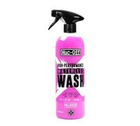 Muc-Off High Performance Waterless Wash, 750ml | No-Rinse Bike Cleaning Spray and Polish, Cleans and Polishes without Water, Streak-Free Finish for Bikes and Motorcycles